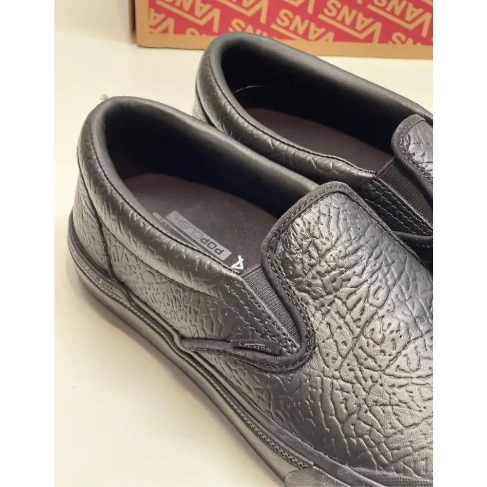 Vans Slip On Sneakers BMX Courage Adam’s Men’s Size 11.5 Black New - Picture 10 of 11